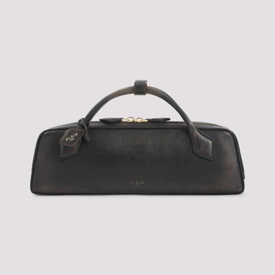 26SS 알라이아 클러치/파우치 AA1S06026I154994 EBENE - ALAIA