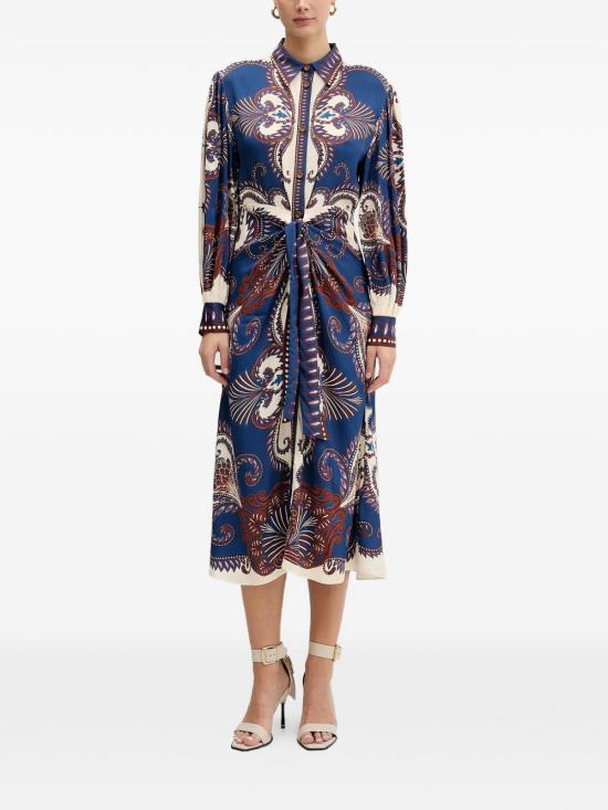 26SS 팜 리오 미디 원피스 34412926005 ARABEBLUE