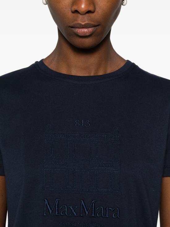 26SS 에스막스마라 반팔 티셔츠 2619971021600010 AZULMARINO - 'S MAX MARA