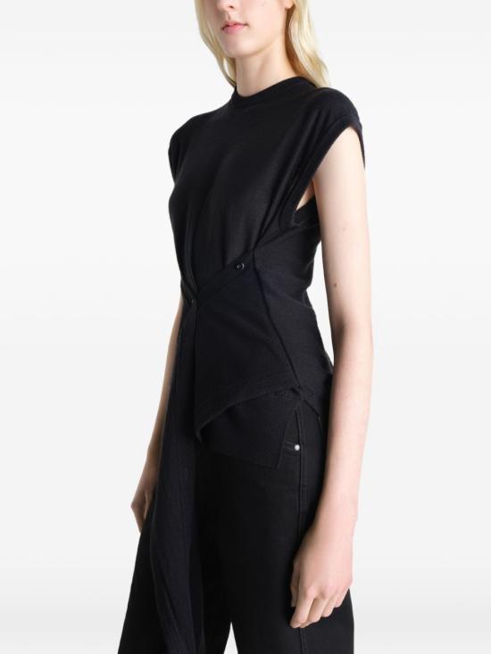 26SS 르메르 반팔 티셔츠 PO0002LK087BK999 BLACK - LEMAIRE