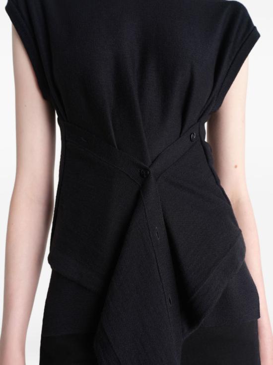 26SS 르메르 반팔 티셔츠 PO0002LK087BK999 BLACK - LEMAIRE