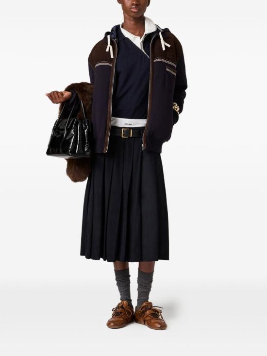 26SS 미우미우 반팔 티셔츠 MJLA2018ZWF0008 BLEU - MIU MIU