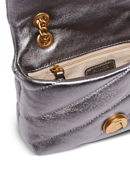 26SS 핑코 숄더백 100040 A360IEHQ ANTRACITE ANTIQUE GOLD - PINKO