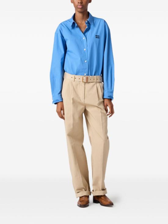 26SS 미우미우 스트레이트 팬츠 MP1956SOOO19EKF0006 BEIGE