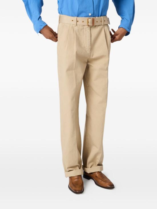 26SS 미우미우 스트레이트 팬츠 MP1956SOOO19EKF0006 BEIGE - MIU MIU