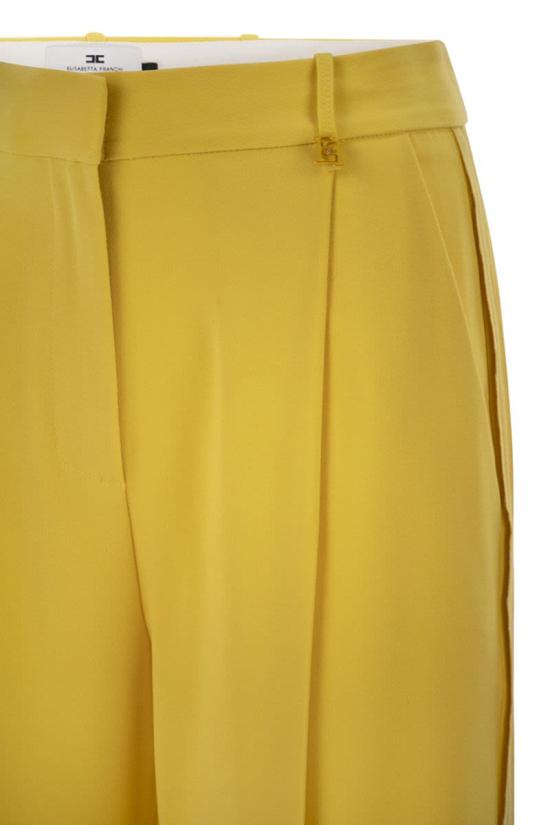 26SS 엘리자베타프랜치 스트레이트 팬츠 PA16761E2EV4 SUN - ELISABETTA FRANCHI