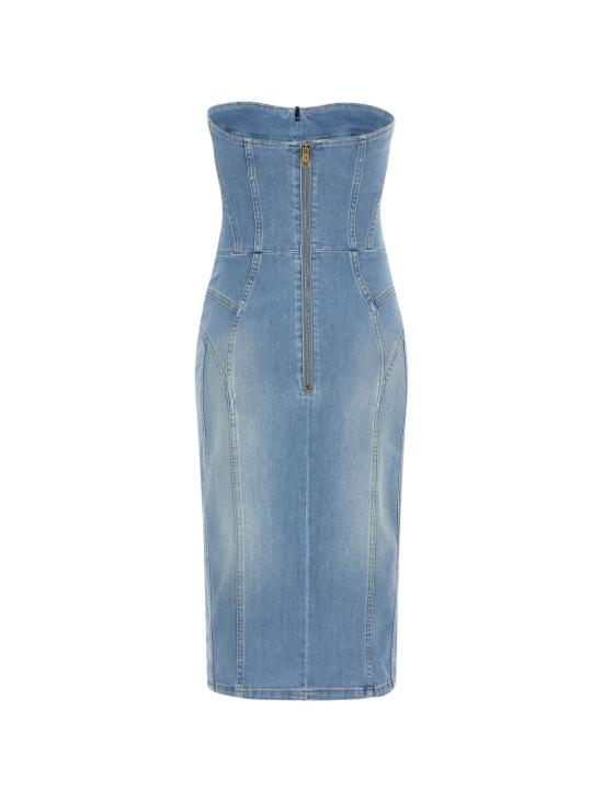 26SS 엘리자베타프랜치 미디 원피스 AJ47D61E2192 LIGHTBLUE - ELISABETTA FRANCHI