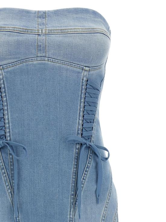 26SS 엘리자베타프랜치 미디 원피스 AJ47D61E2192 LIGHTBLUE - ELISABETTA FRANCHI