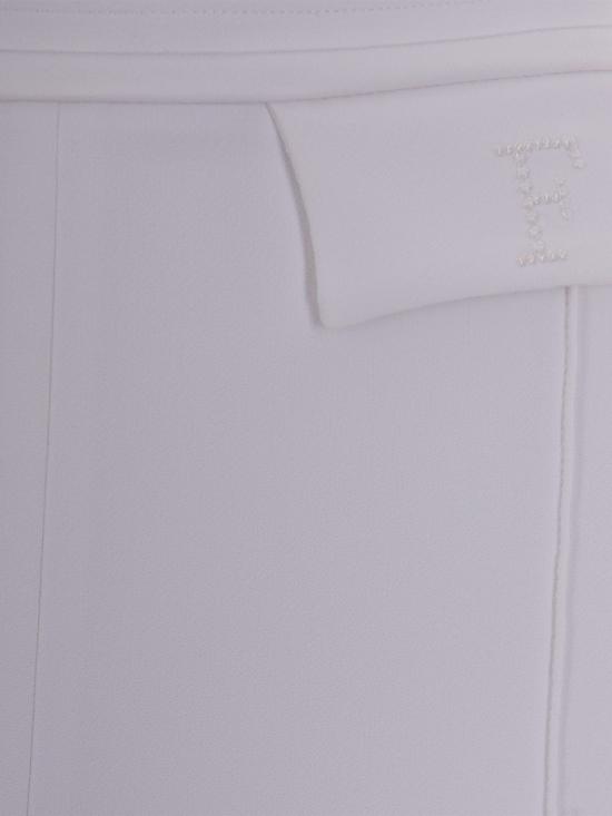 26SS 엘리자베타프랜치 스트레이트 팬츠 PA16861E2360 AVORIO - ELISABETTA FRANCHI