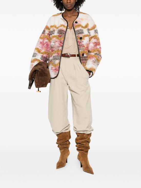 26SS 이자벨마랑에뚜왈 스트레이트 팬츠 PA0634FAD1G04E90BE BEIGE - ISABEL MARANT ETOILE