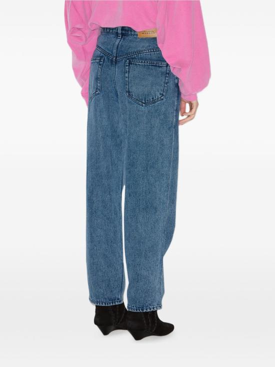 26SS 이자벨마랑 스트레이트 팬츠 PA0590FAB1H07I30LU LIGHTBLUE - ISABEL MARANT