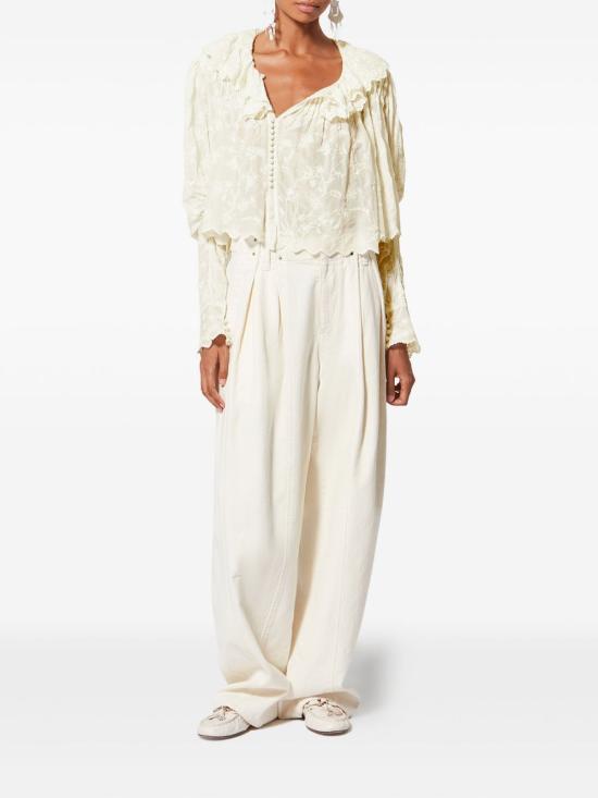 26SS 이자벨마랑 반팔 티셔츠 HT0808FAD1J03I20WH WHITE - ISABEL MARANT