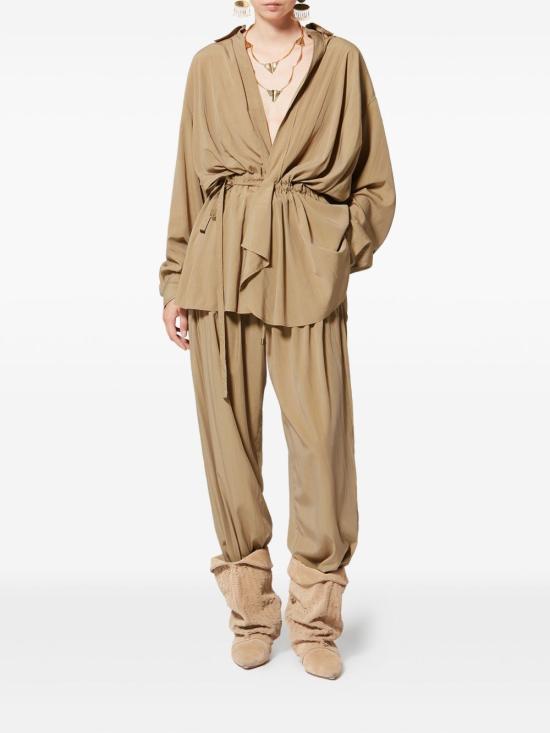 26SS 이자벨마랑 미디 원피스 VE0678FAD1I03I67KI KHAKI - ISABEL MARANT