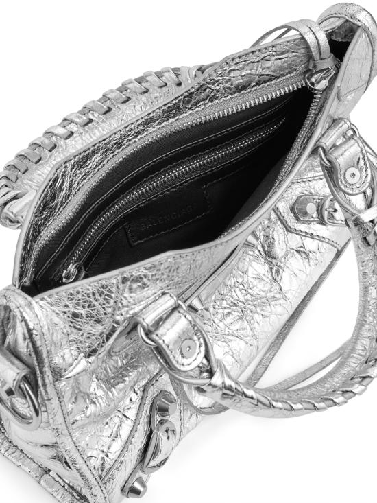 26SS 발렌시아가 르 시티 미니백 8063952AA9R8122 SILVER - BALENCIAGA