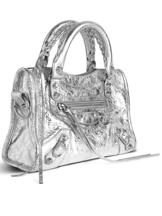26SS 발렌시아가 르 시티 미니백 8063952AA9R8122 SILVER - BALENCIAGA
