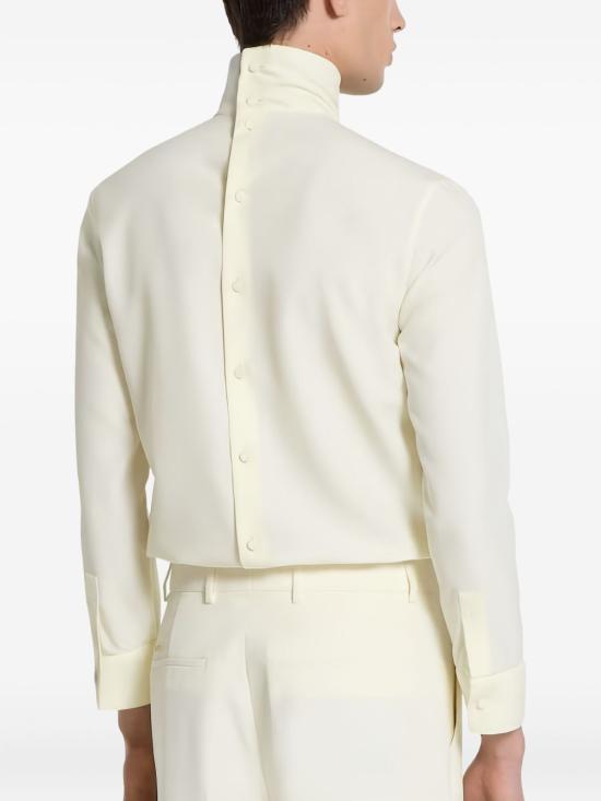 25FW 구찌 테크니컬 파나마 셔츠 850332ZAFKB9001 WHITE - GUCCI