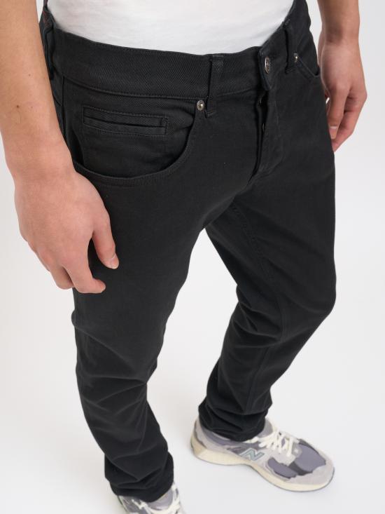 26SS 돈답 스트레이트 팬츠 NUP232BS0030UPTD999 BLACK - DONDUP