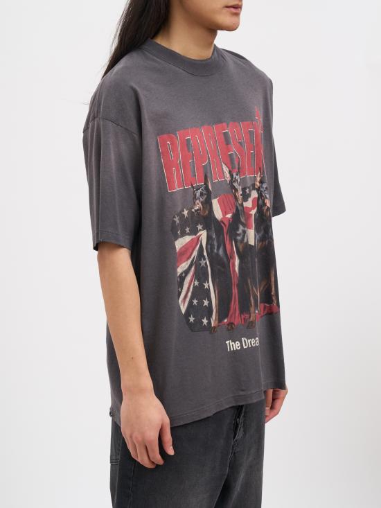 26SS 리프레젠트 반팔 티셔츠 NMLM10059346 GREY - REPRESENT