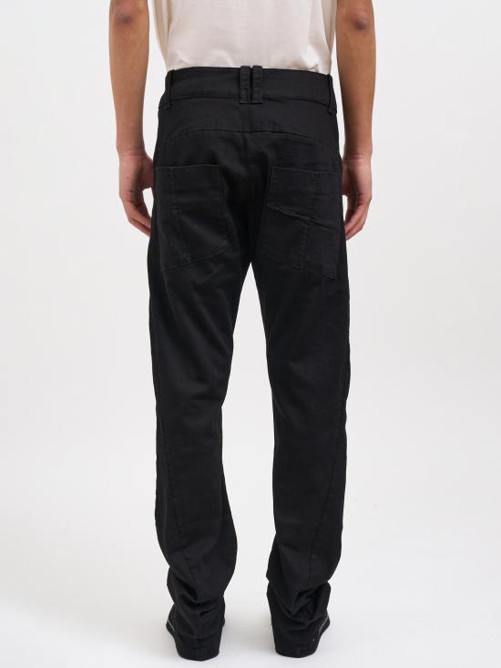 26SS 톰크롬 스트레이트 팬츠 NMT102BLACK - THOM KROM