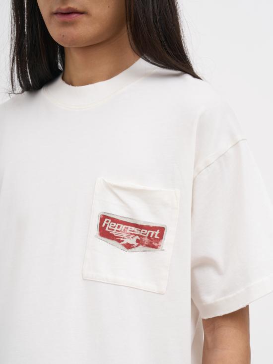 26SS 리프레젠트 반팔 티셔츠 NMLM10059672 WHITE - REPRESENT