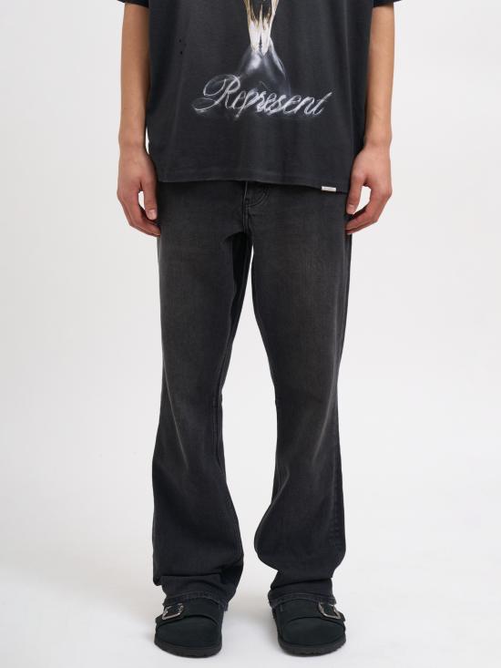 26SS 리프레젠트 스트레이트 팬츠 NMLM10049603 BLACK - REPRESENT