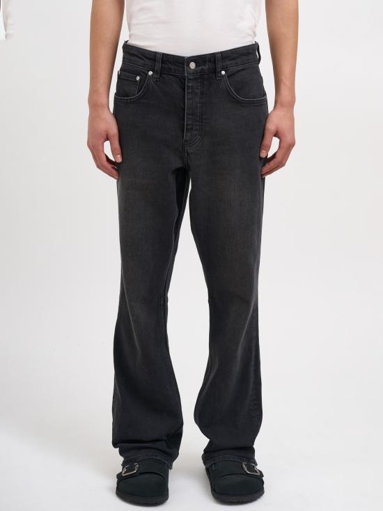 26SS 리프레젠트 스트레이트 팬츠 NMLM10049603 BLACK