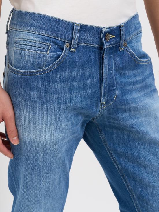 26SS 돈답 스트레이트 팬츠 NUP232DS0107ME4800 BLUE - DONDUP