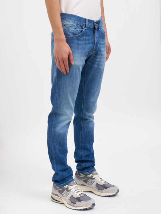 26SS 돈답 스트레이트 팬츠 NUP232DS0107ME4800 BLUE - DONDUP