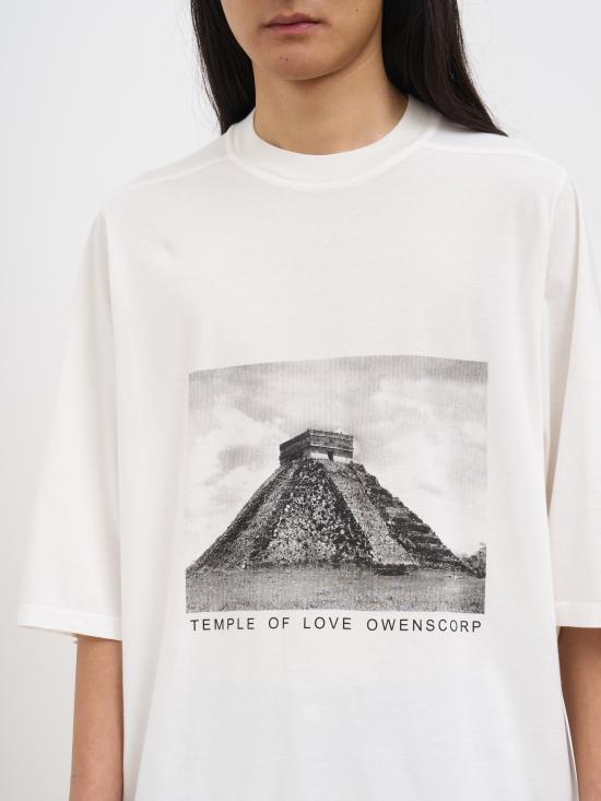 26SS 다크쉐도우 반팔 티셔츠 NDU01F4274RNEP21109 LATTE - DRKSHDW