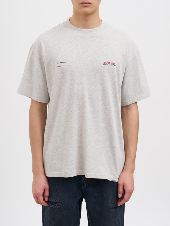  리프레젠트 반팔 티셔츠 NMLM427430 CREAM