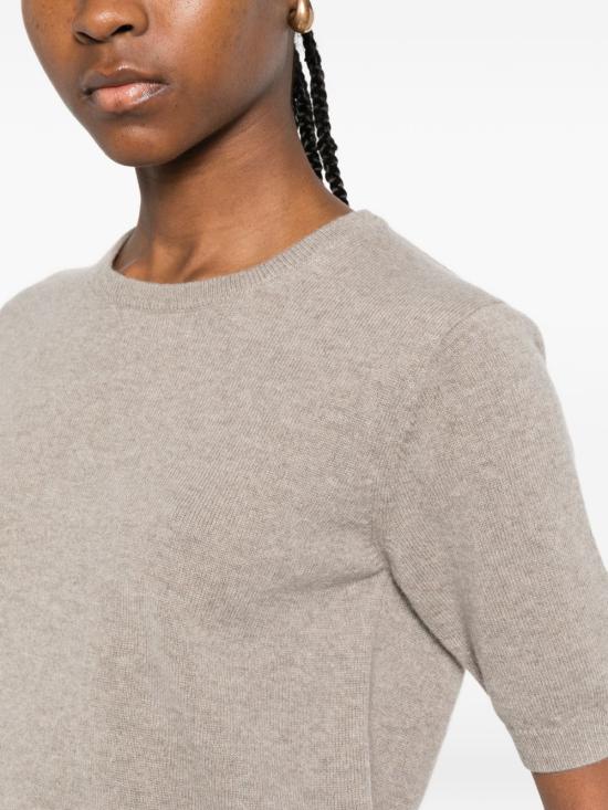 26SS 소프트 고트 스웨터 FW25SF011 00002GREIGE Grey - SOFT GOAT