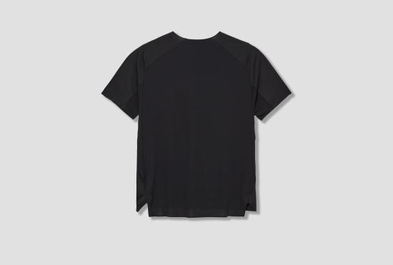 26SS 아크테릭스 반팔 티셔츠 노르반 다운워드 로고 셔츠 반팔 남성용 X000010340 블랙 - ARC`TERYX