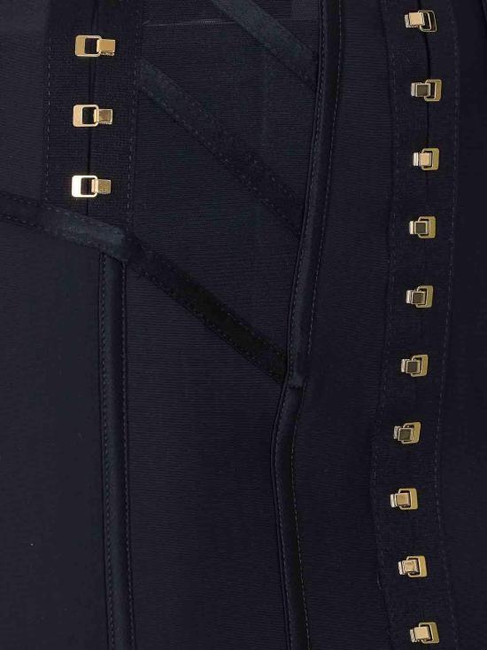 26SS 엘리자베타프랜치 미디 스커트 GO17962E2110 Black - ELISABETTA FRANCHI