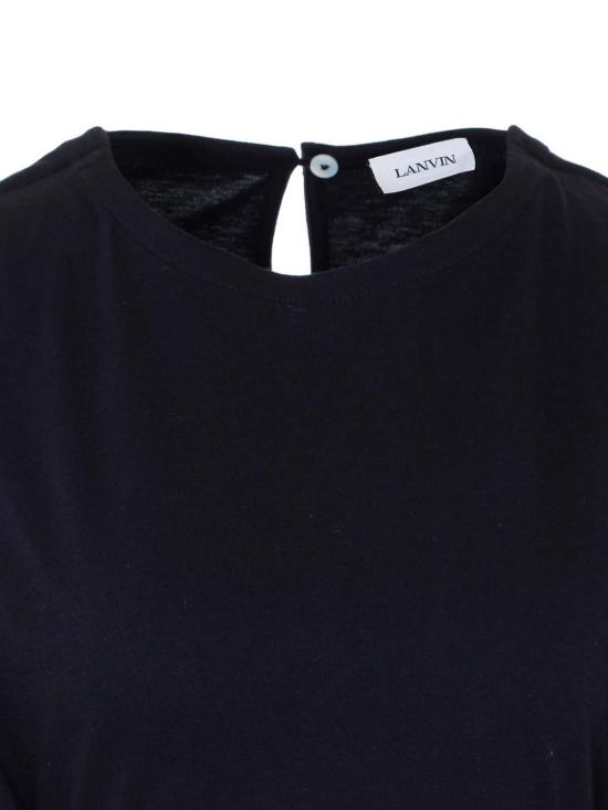 26SS 랑방 반팔 티셔츠 TS0020J05510 Black - LANVIN
