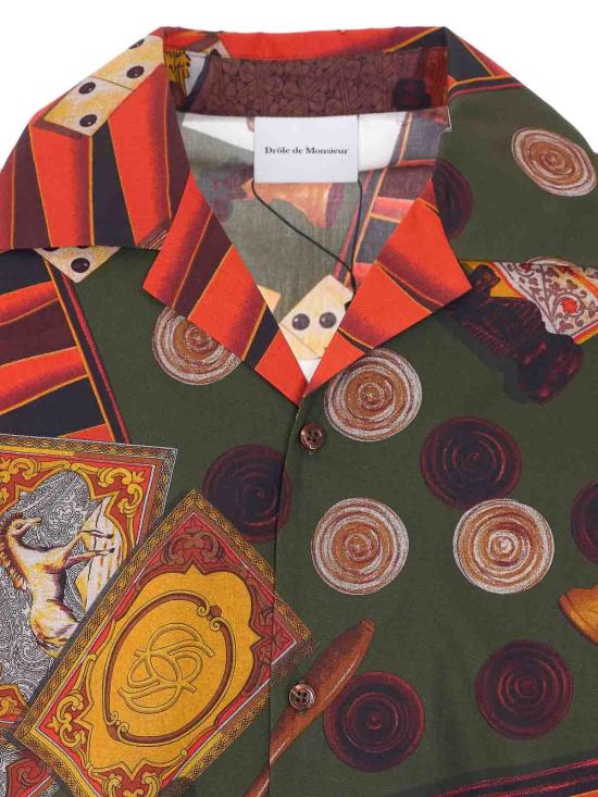 26SS 드롤드무슈 셔츠 SH228CO275MC Multicolour - DROLE DE MONSIEUR