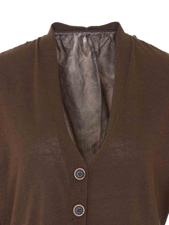 26SS 우마 왕 가디건 UK7136UW600 Brown - UMA WANG