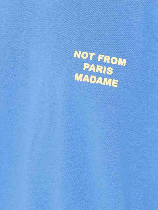 26SS 드롤드무슈 반팔 티셔츠 TS203CO002ATBL Blue - DROLE DE MONSIEUR