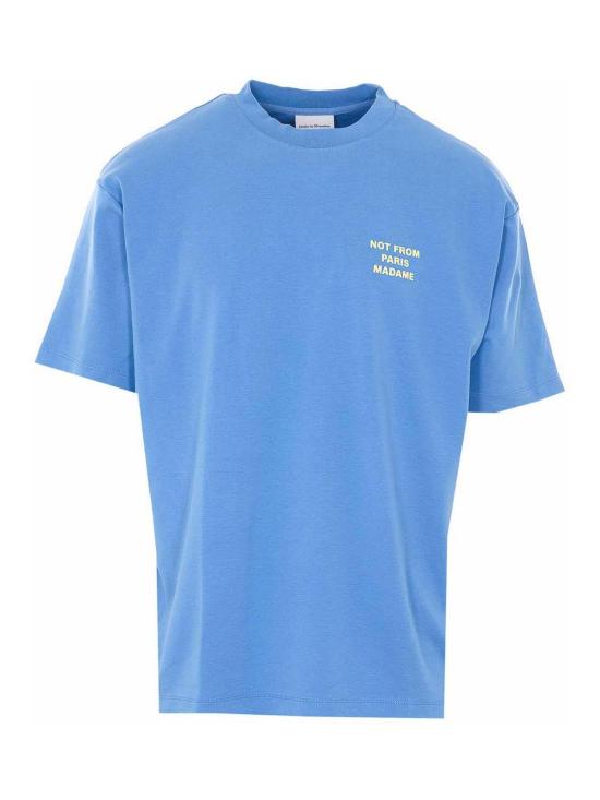 26SS 드롤드무슈 반팔 티셔츠 TS203CO002ATBL Blue