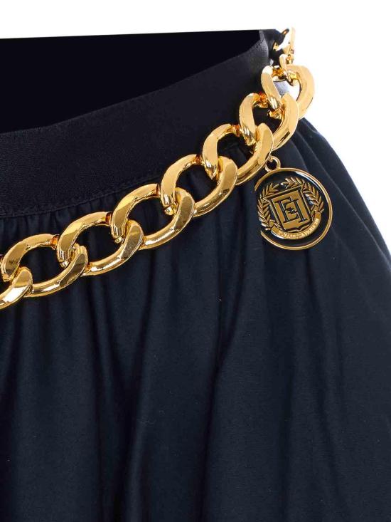 26SS 엘리자베타프랜치 미디 스커트 GO16061E2110 Black - ELISABETTA FRANCHI