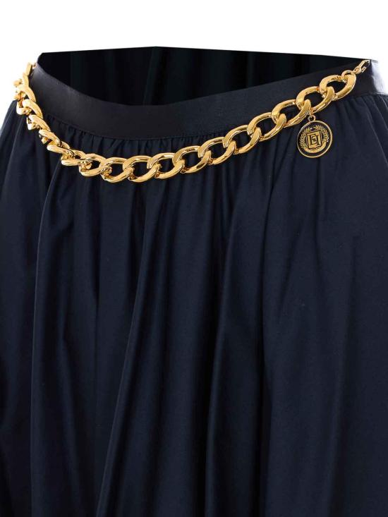 26SS 엘리자베타프랜치 미디 스커트 GO16061E2110 Black - ELISABETTA FRANCHI