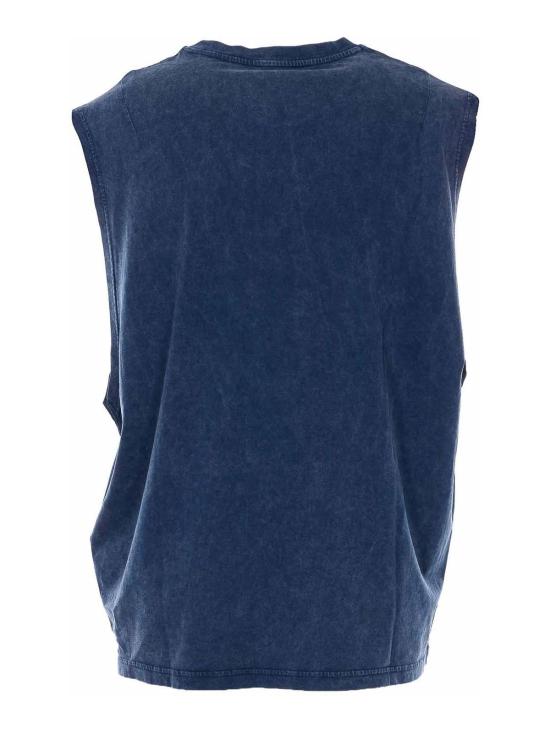 26SS 오프화이트 민소매 티셔츠 OMAC02FS26JER0014001 Blue - OFF WHITE