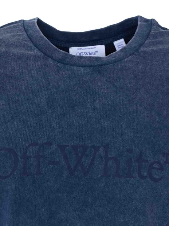 26SS 오프화이트 민소매 티셔츠 OMAC02FS26JER0014001 Blue - OFF WHITE