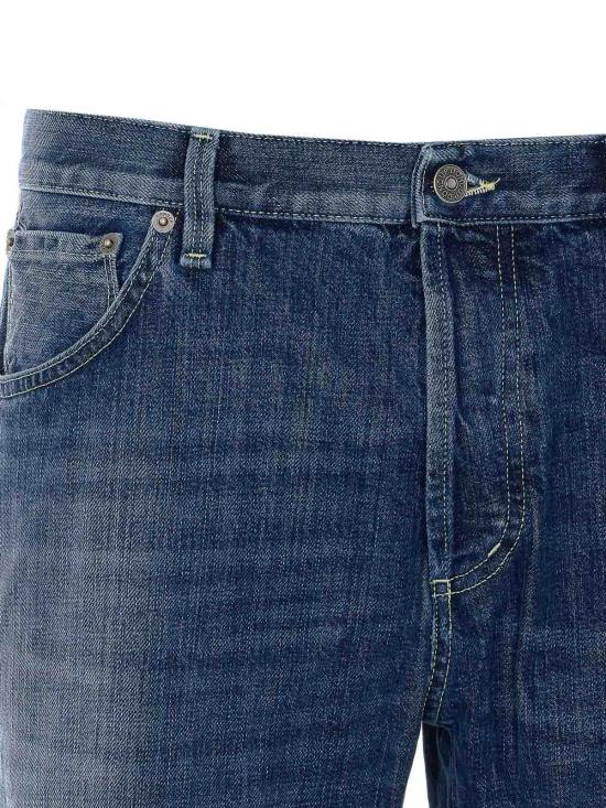 26SS 돈답 스트레이트 팬츠 UP434DFE311UMF3800 Blue - DONDUP