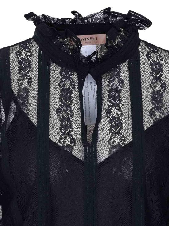 26SS 트윈셋 반팔 티셔츠 261TP254000006 Black - TWINSET