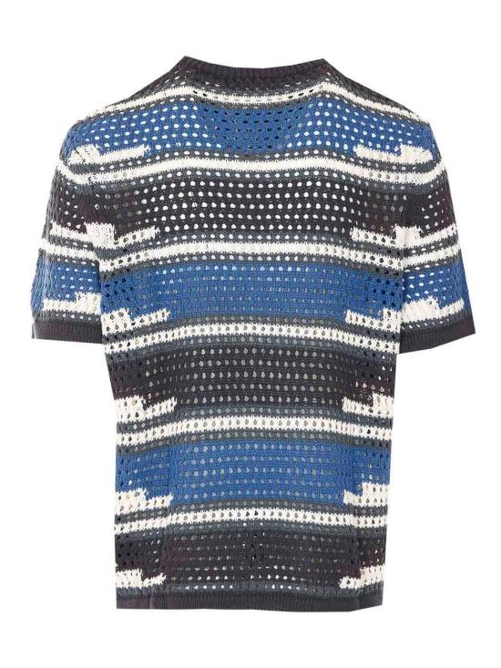 26SS 데일리 페이퍼 반팔 티셔츠 2610006WOODLANDGREY Blue - DAILY PAPER