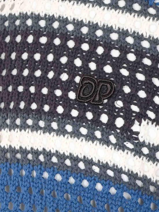 26SS 데일리 페이퍼 반팔 티셔츠 2610006WOODLANDGREY Blue - DAILY PAPER