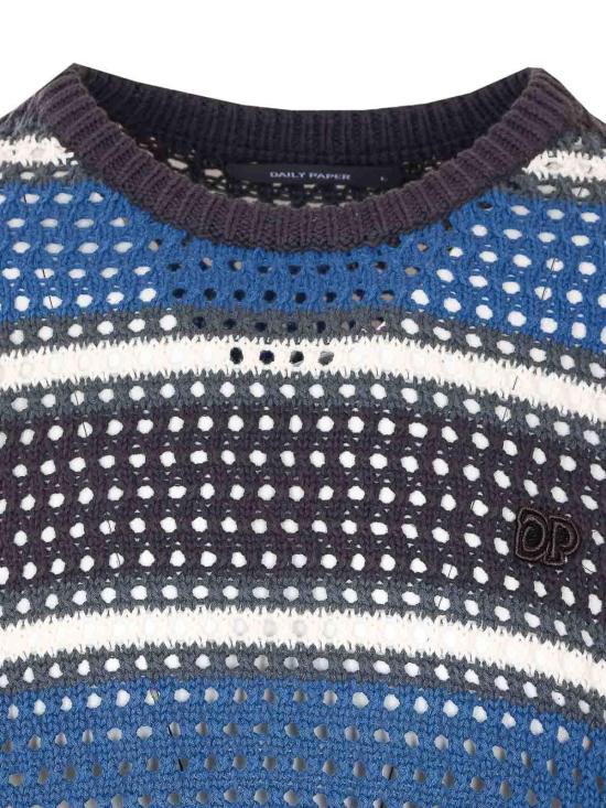 26SS 데일리 페이퍼 반팔 티셔츠 2610006WOODLANDGREY Blue - DAILY PAPER