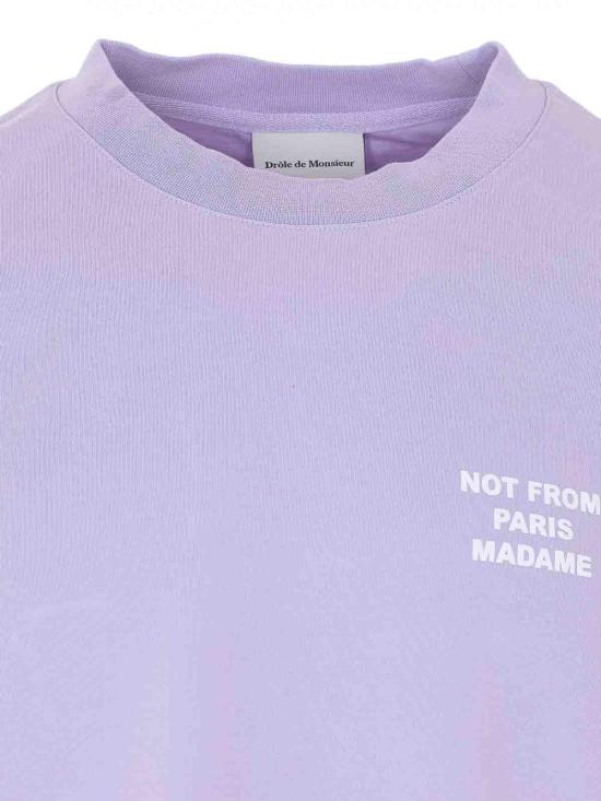 26SS 드롤드무슈 반팔 티셔츠 TS203CO002LAV Purple - DROLE DE MONSIEUR