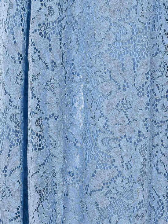 26SS 마이클 코어스 미디 스커트 MS683HQKQ9424 Blue - MICHAEL KORS