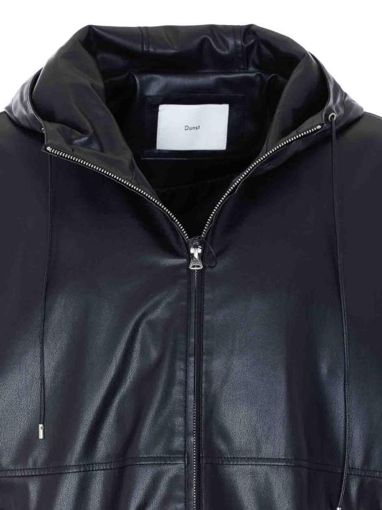 26SS 던스트 가죽 자켓 UDJU6A101BKBLACK Black - DUNST